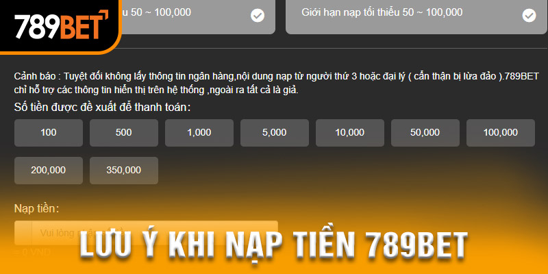 Hỗ trợ nạp tiền 789BET nhanh chóng từ đội ngũ chuyên nghiệp